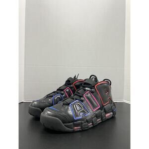 Nike Air More Uptempo Electric FD0729 001 Size 8.5 Black Blue Red Pink Pippen